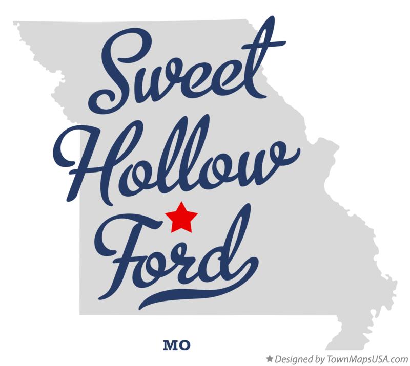 Map of Sweet Hollow Ford Missouri MO