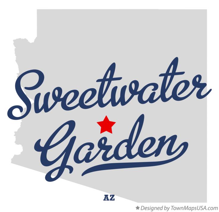 Map of Sweetwater Garden Arizona AZ