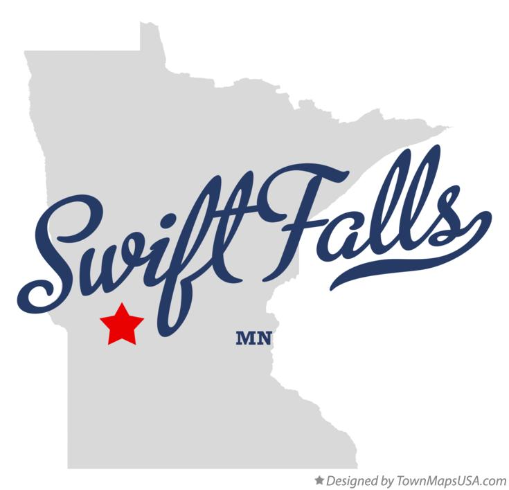 Map of Swift Falls Minnesota MN