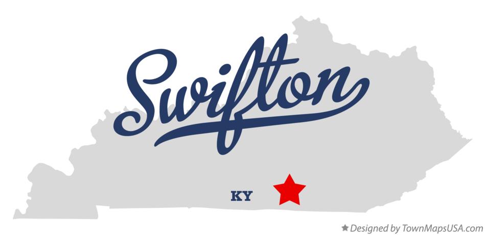 Map of Swifton Kentucky KY