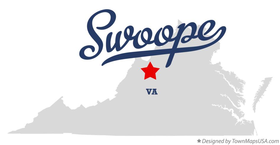 Map of Swoope Virginia VA