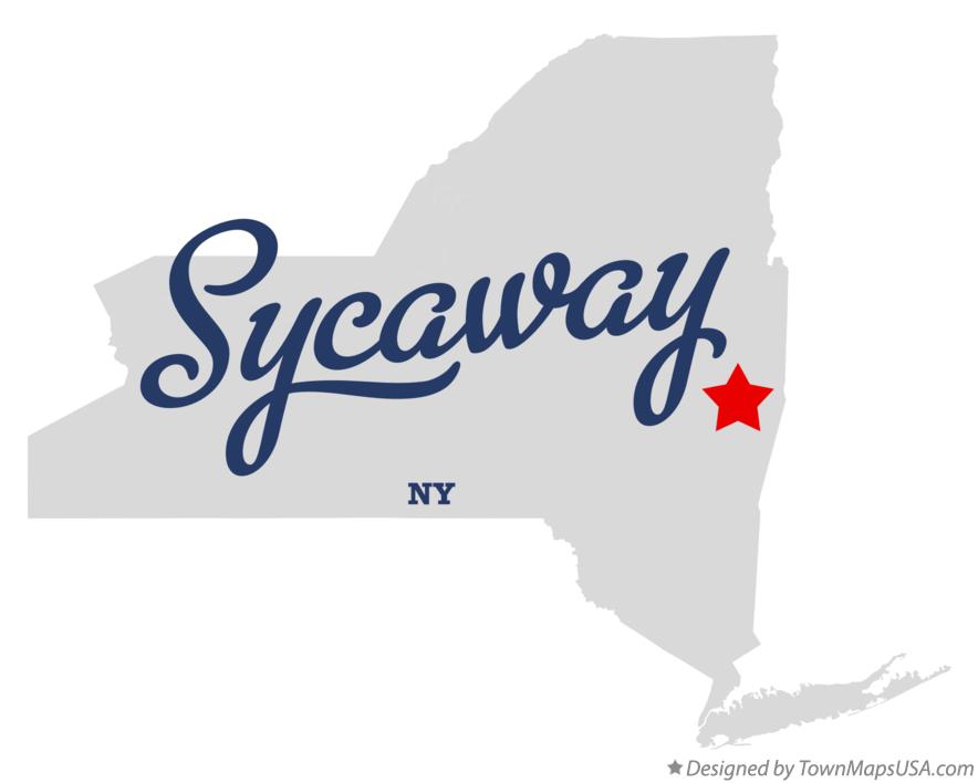 Map of Sycaway New York NY
