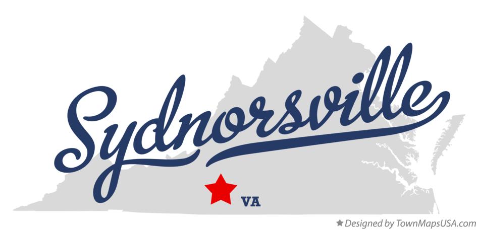 Map of Sydnorsville Virginia VA
