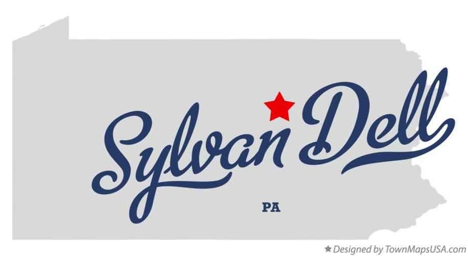 Map of Sylvan Dell Pennsylvania PA