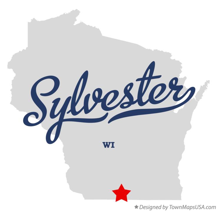 Map of Sylvester Wisconsin WI