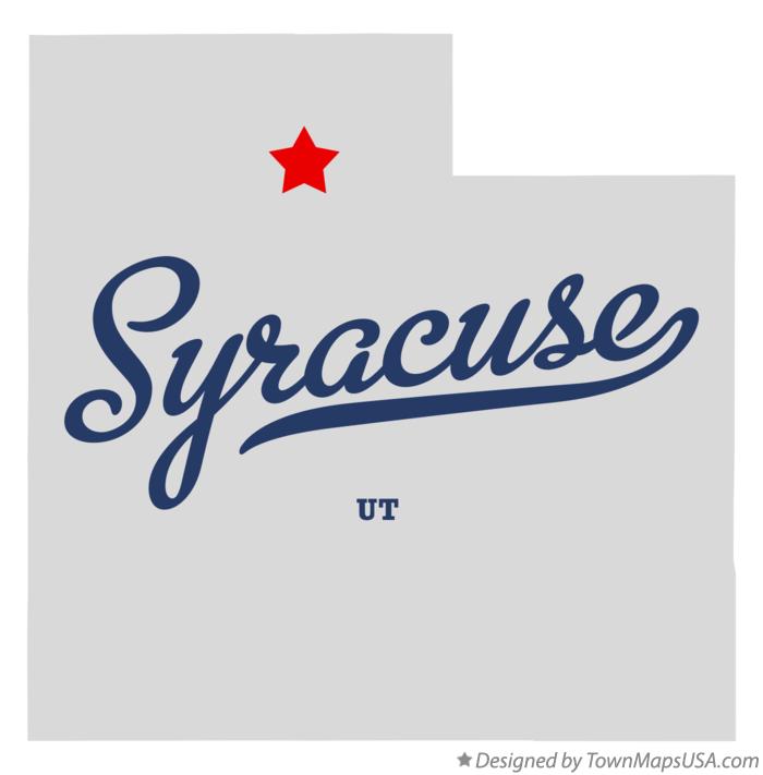 Map of Syracuse Utah UT
