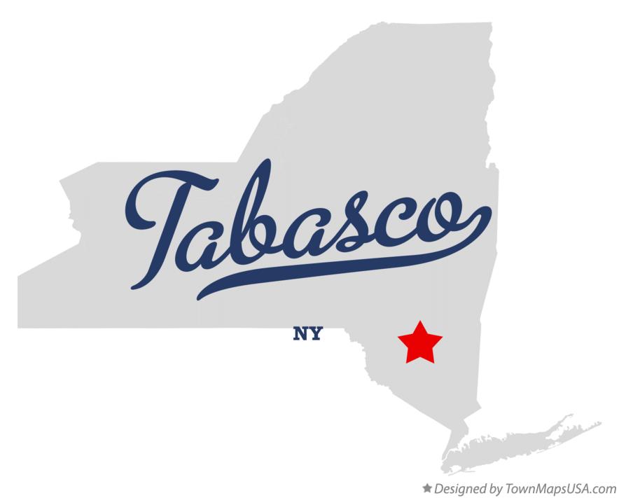 Map of Tabasco New York NY
