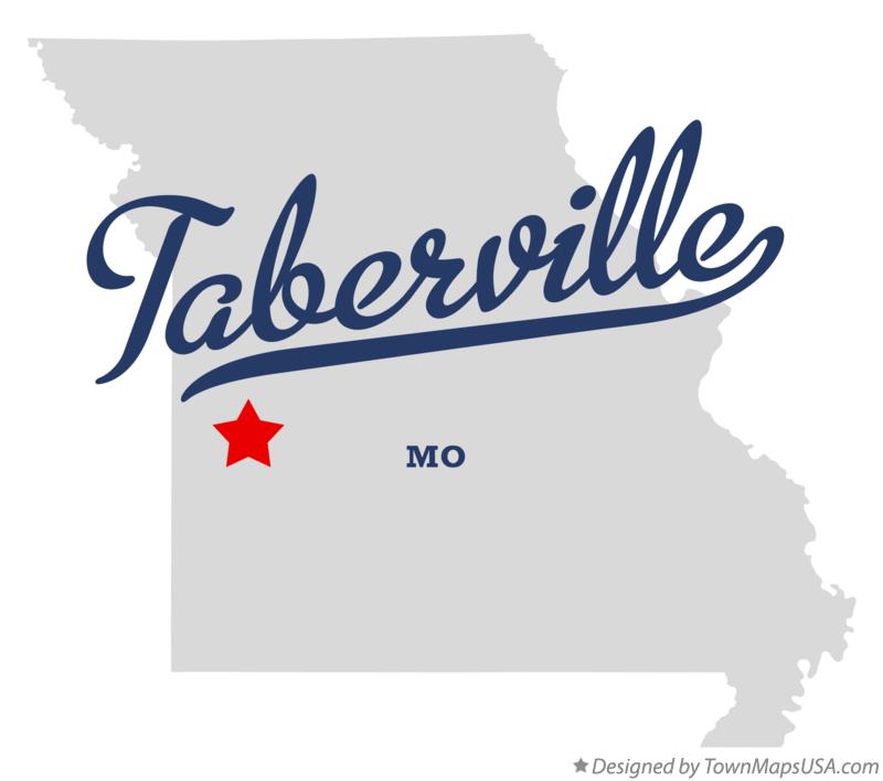 Map of Taberville Missouri MO