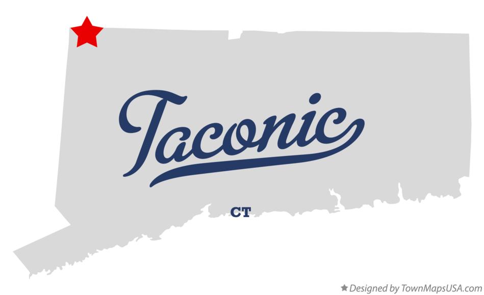 Map of Taconic Connecticut CT