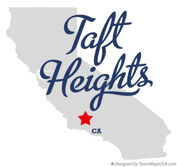 Map of Taft Heights California CA
