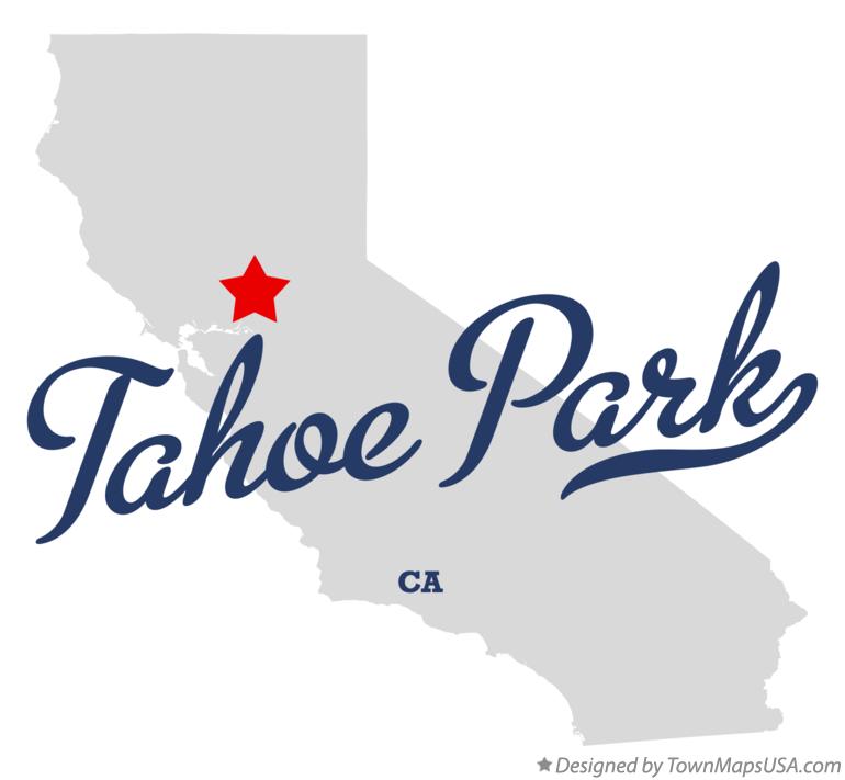 Map of Tahoe Park California CA