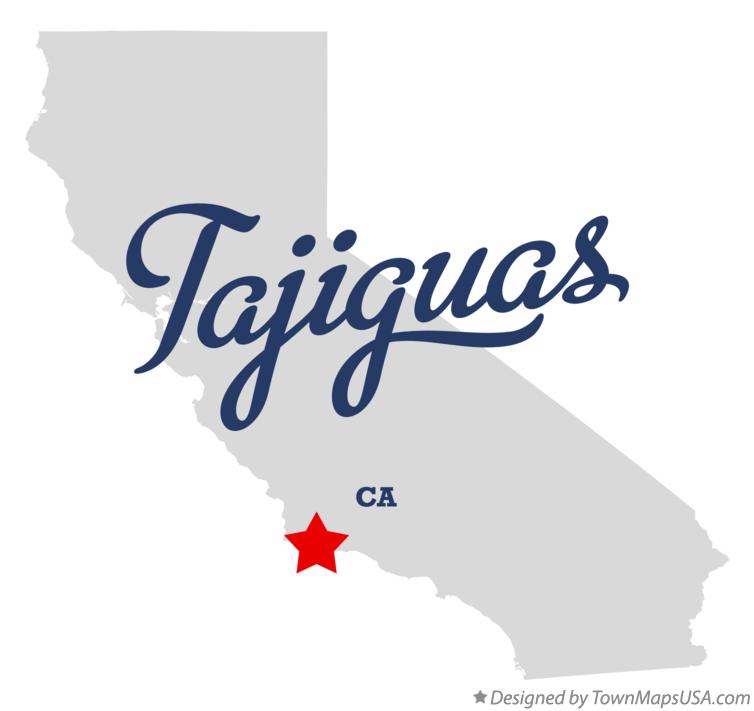 Map of Tajiguas California CA