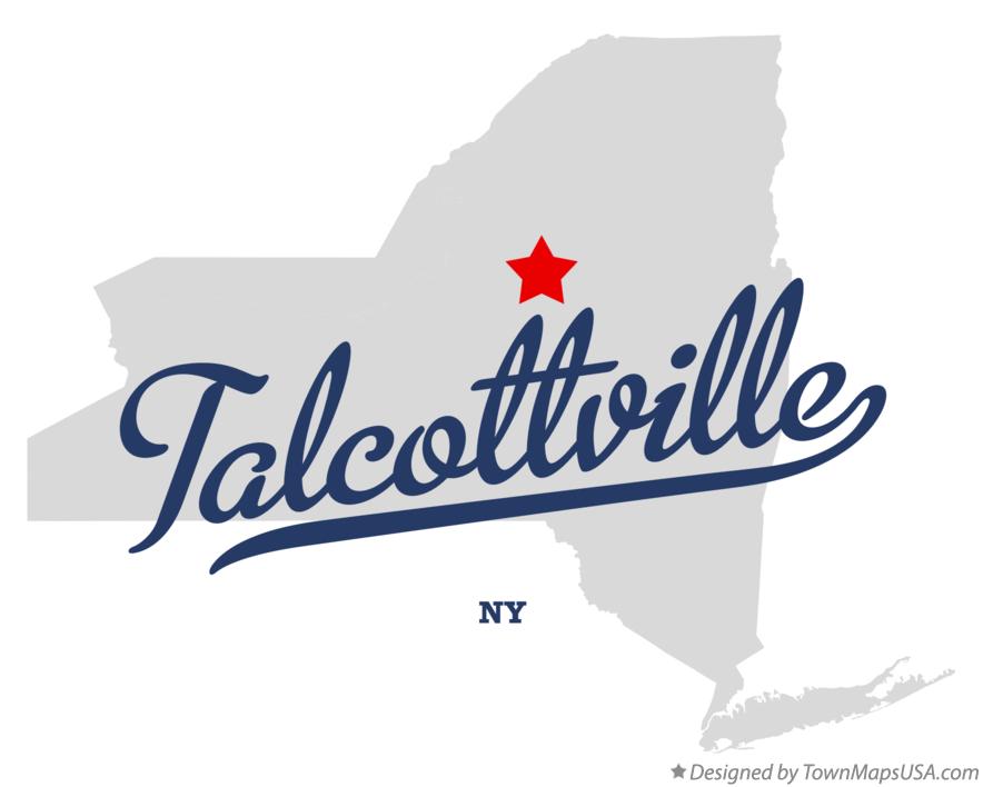 Map of Talcottville New York NY