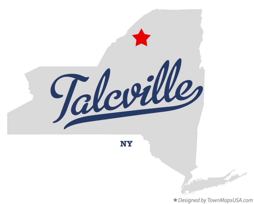 Map of Talcville New York NY