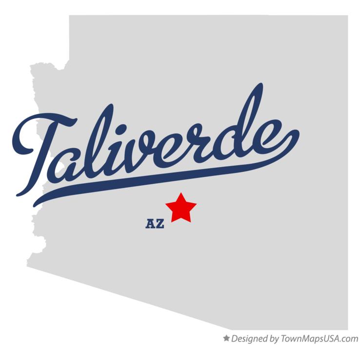 Map of Taliverde Arizona AZ