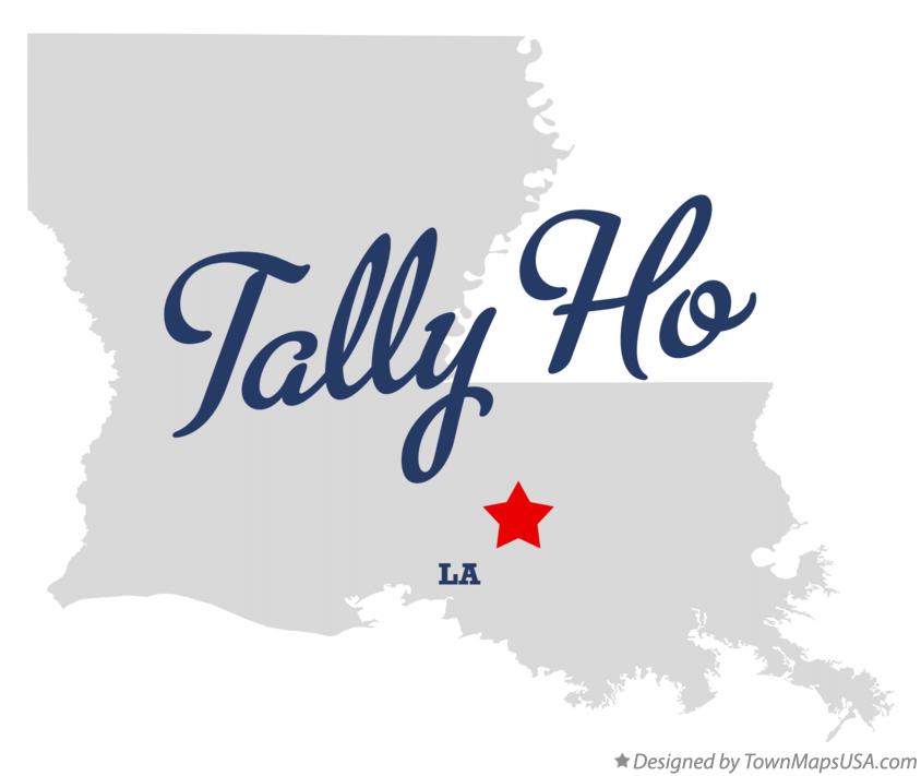 Map of Tally Ho Louisiana LA