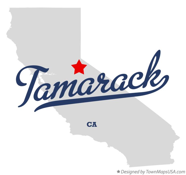 Map of Tamarack California CA