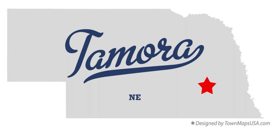 Map of Tamora Nebraska NE