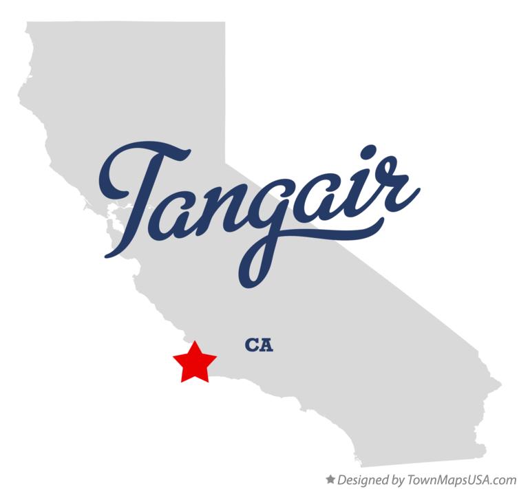 Map of Tangair California CA