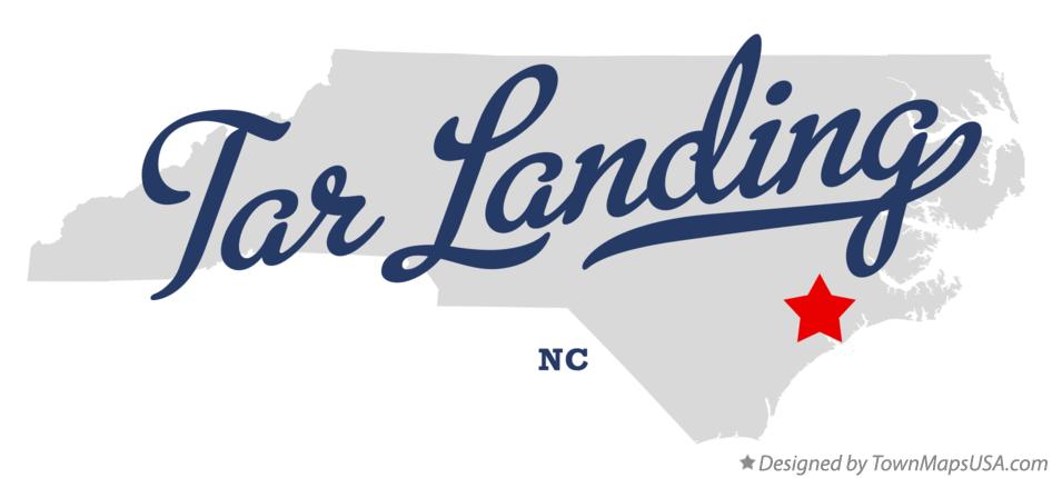 Map of Tar Landing North Carolina NC
