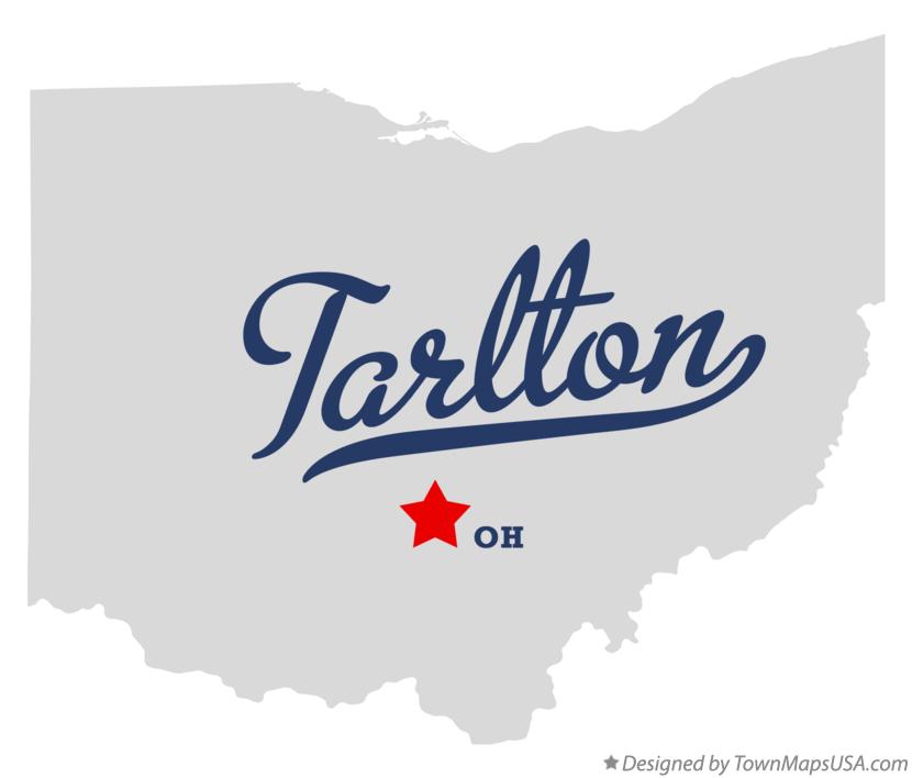 Map of Tarlton Ohio OH