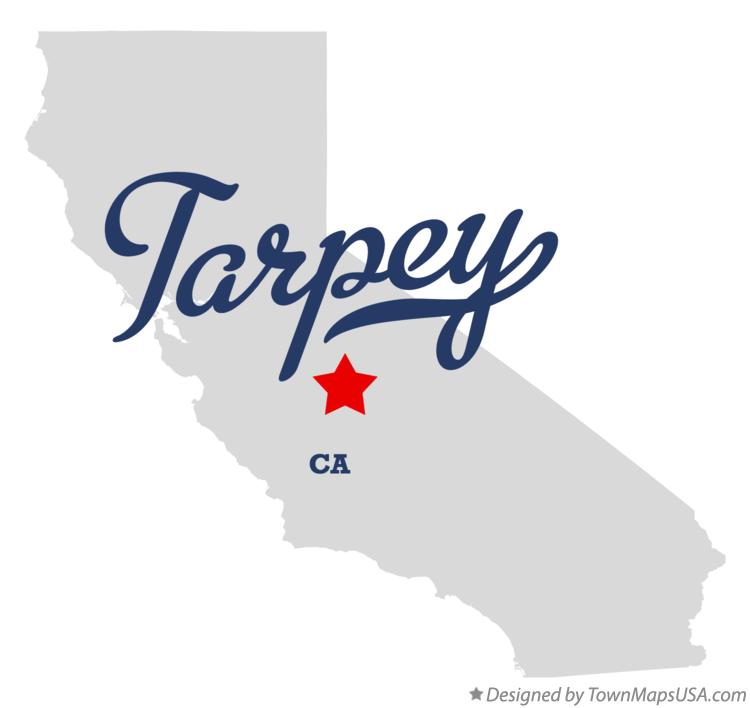 Map of Tarpey California CA
