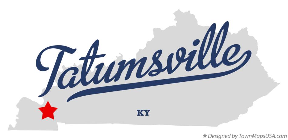 Map of Tatumsville Kentucky KY