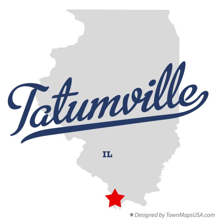 Map of Tatumville Illinois IL