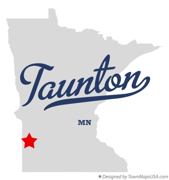 Map of Taunton Minnesota MN