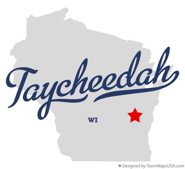 Map of Taycheedah Wisconsin WI