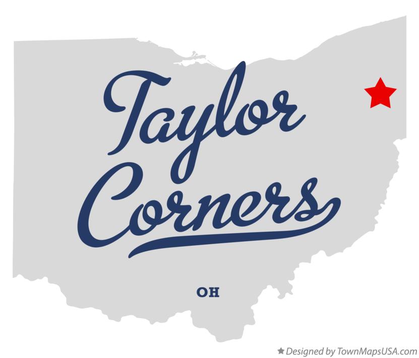 Map of Taylor Corners Ohio OH