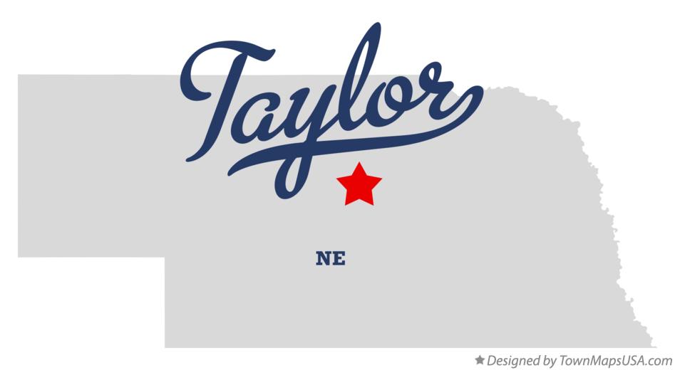 Map of Taylor Nebraska NE
