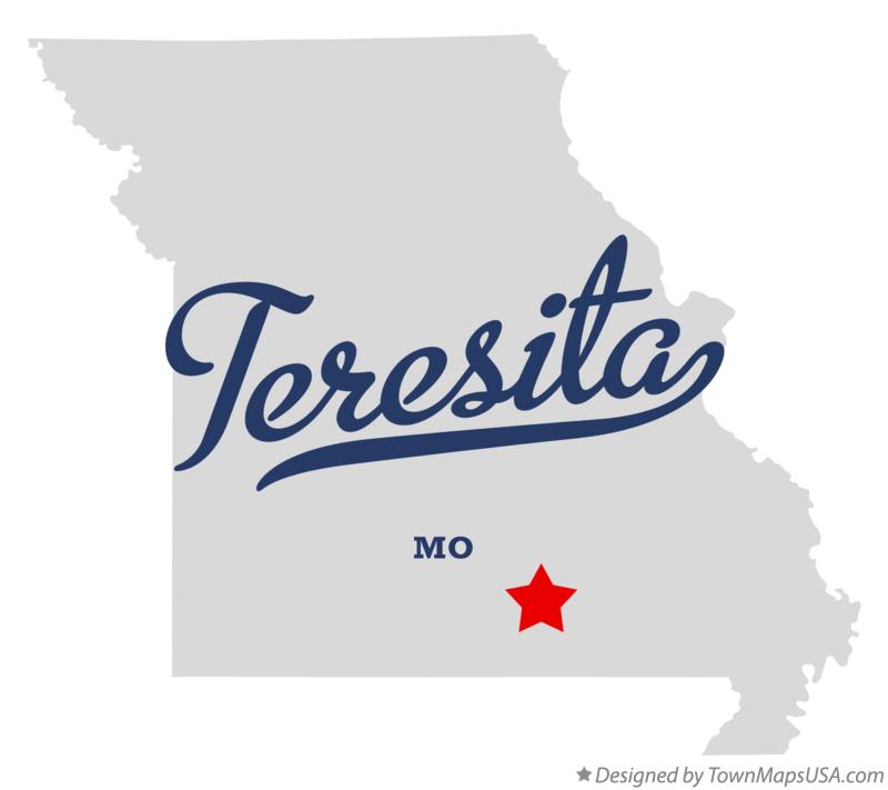 Map of Teresita Missouri MO