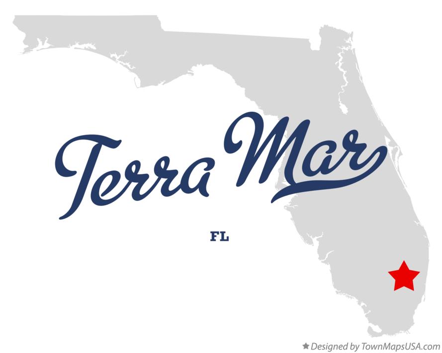 Map of Terra Mar Florida FL