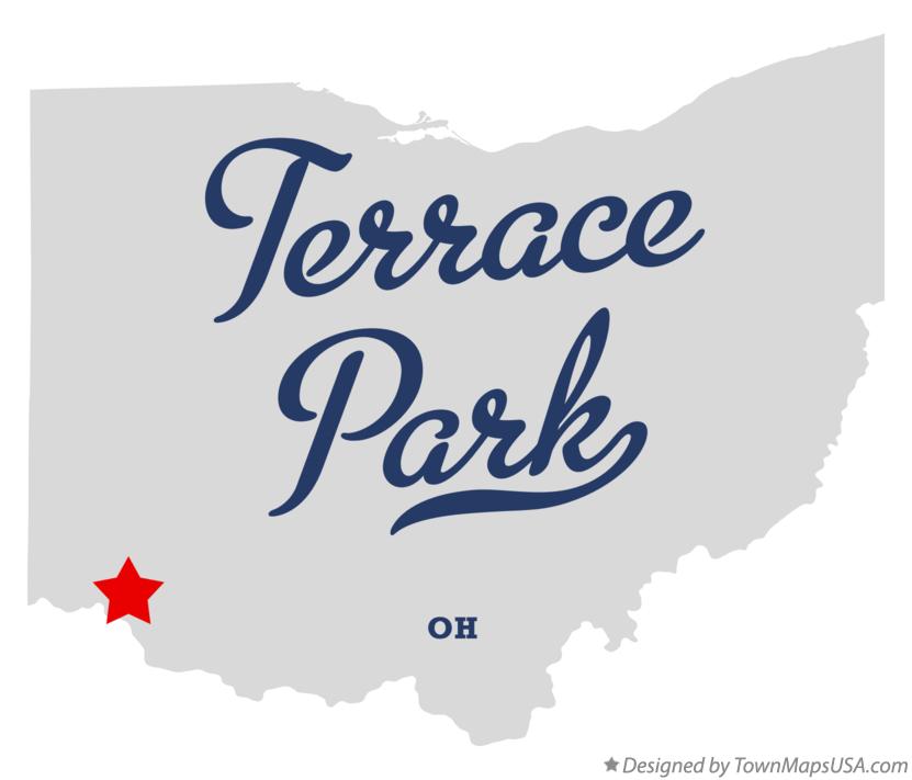 Map of Terrace Park Ohio OH