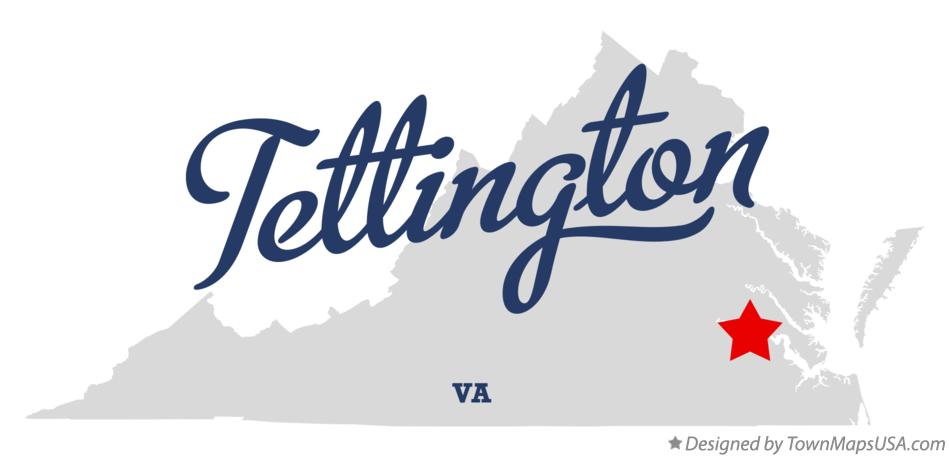 Map of Tettington Virginia VA