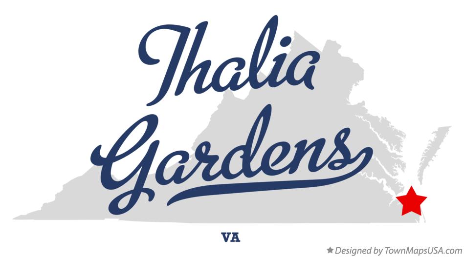 Map of Thalia Gardens Virginia VA