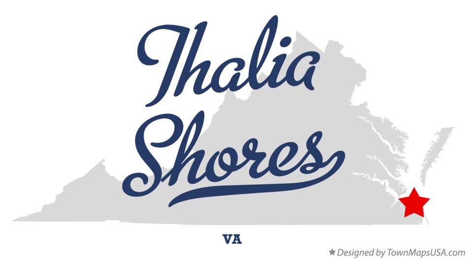 Map of Thalia Shores Virginia VA