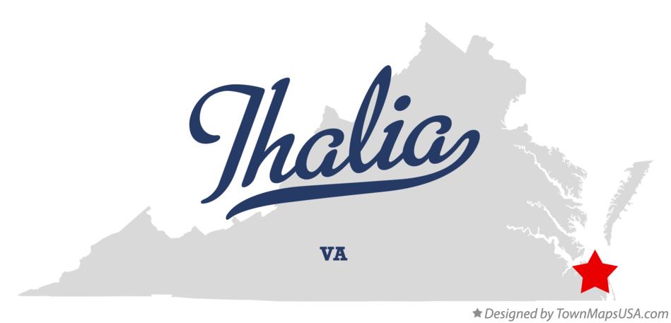 Map of Thalia Virginia VA