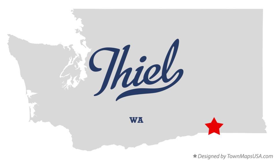 Map of Thiel Washington WA