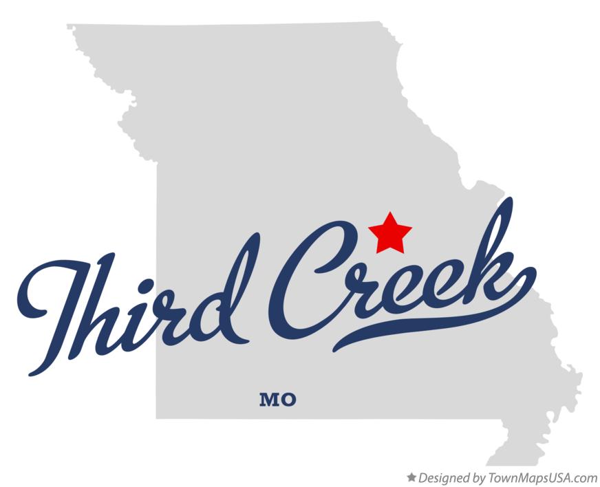 Map of Third Creek Missouri MO