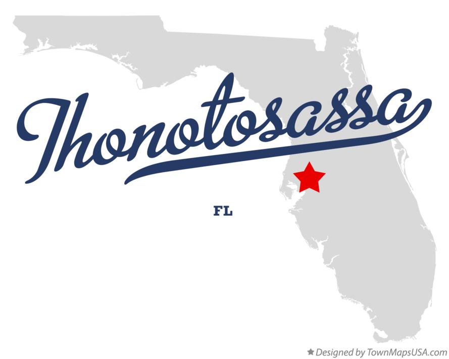 Map of Thonotosassa Florida FL