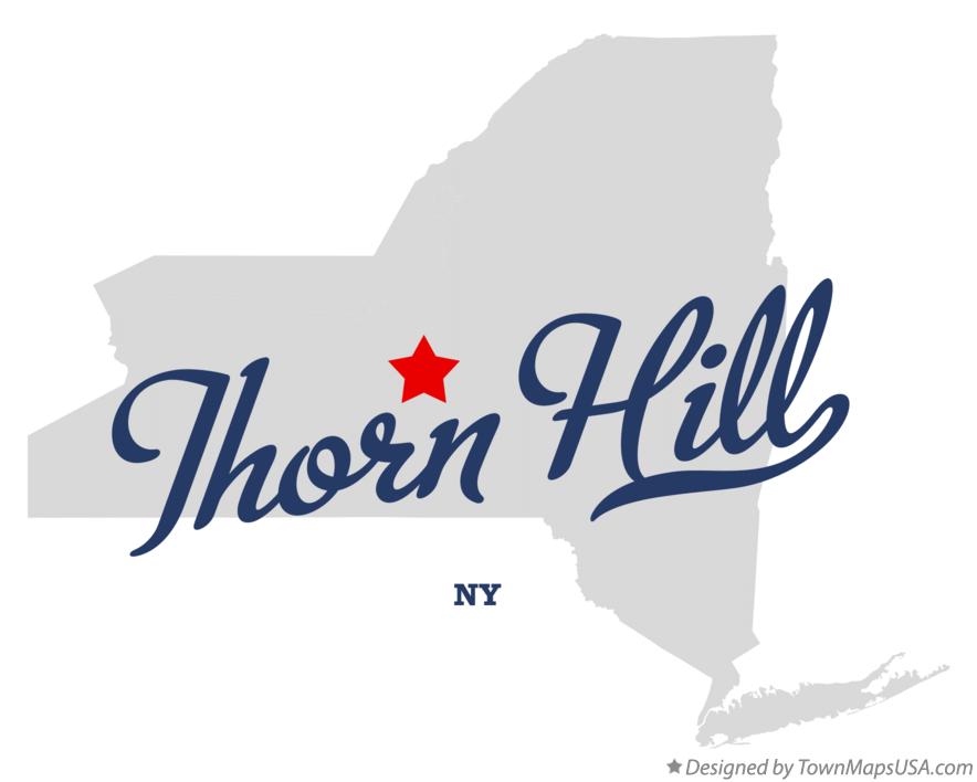 Map of Thorn Hill New York NY