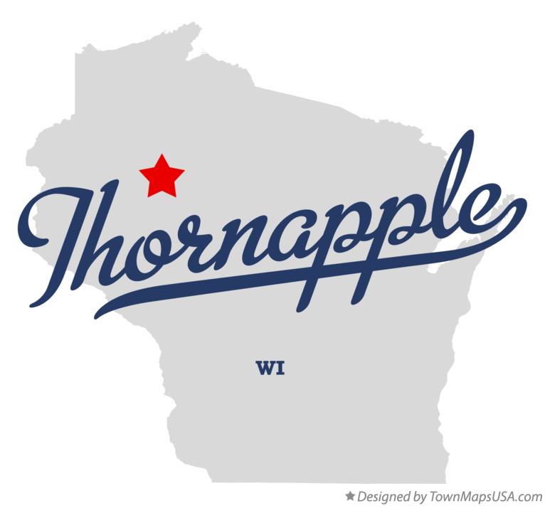 Map of Thornapple Wisconsin WI
