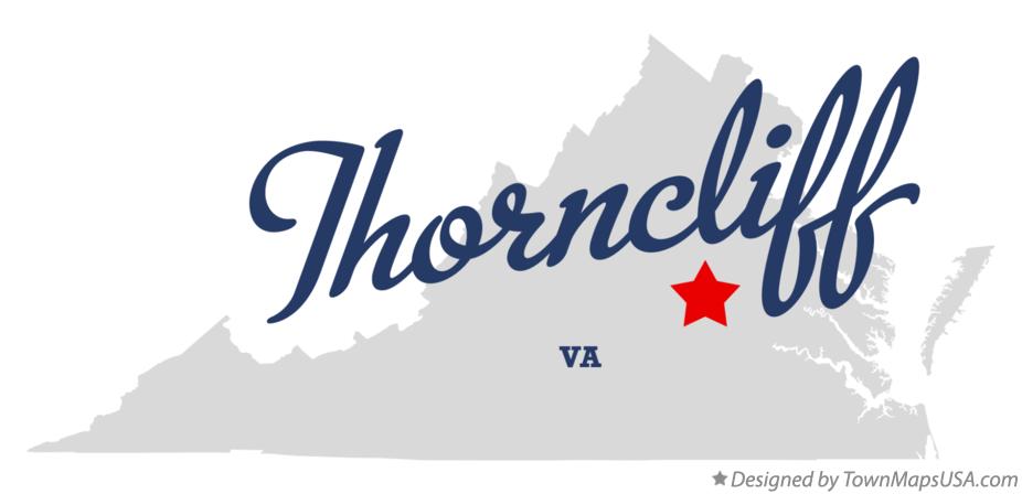 Map of Thorncliff Virginia VA