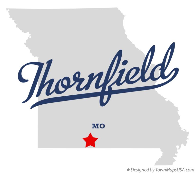 Map of Thornfield Missouri MO