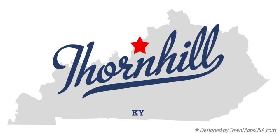 Map of Thornhill Kentucky KY