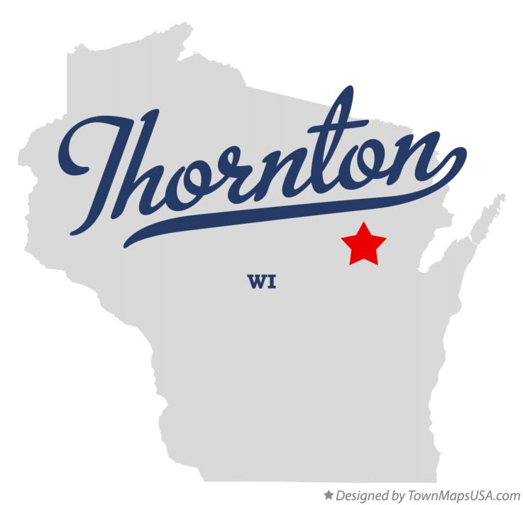Map of Thornton Wisconsin WI