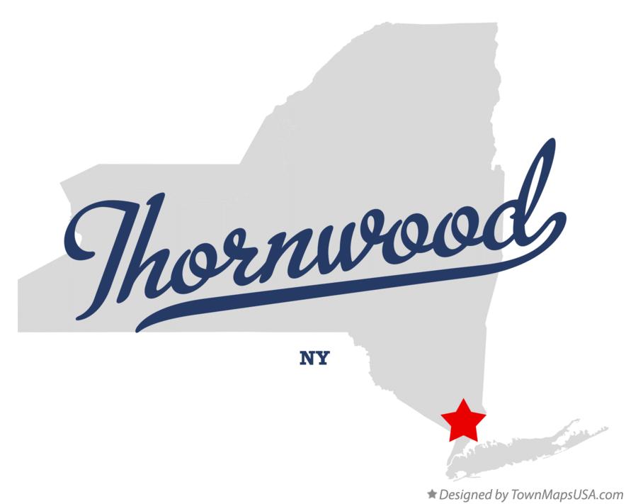 Map of Thornwood New York NY