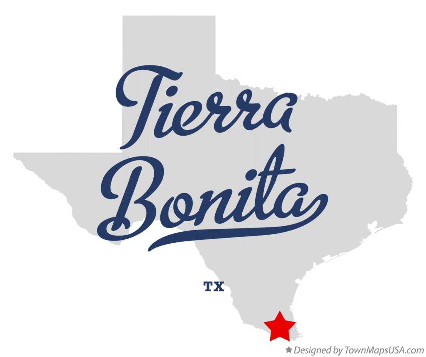 Map of Tierra Bonita Texas TX
